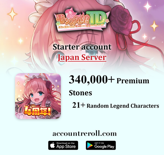 Monster Musume TD Starter Account [Japan]