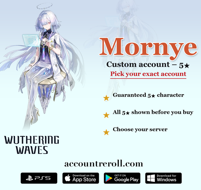 Mornye Wuthering Waves Custom Account