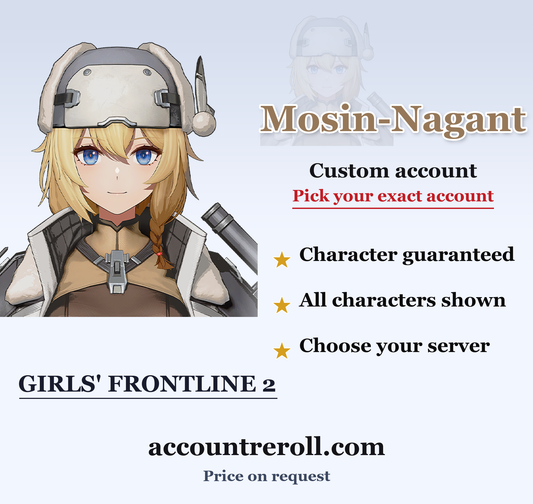 Mosin-Nagant Girls' Frontline 2 Custom Account