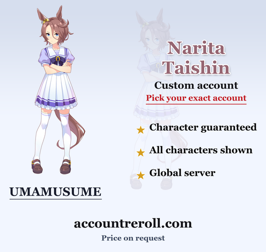Narita Taishin Umamusume Custom Account