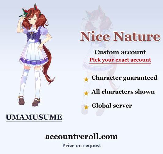 Nice Nature Umamusume Custom Account