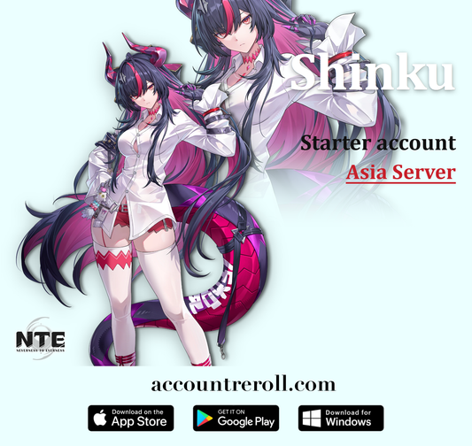 Neverness to Everness Starter Account with Shinku [Asia]