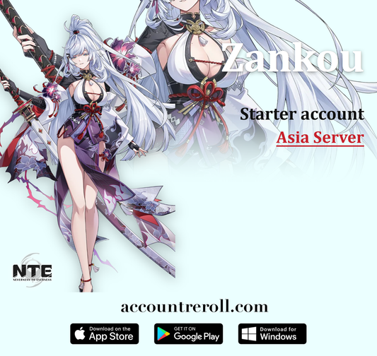Neverness to Everness Starter Account with Zankou [Asia]