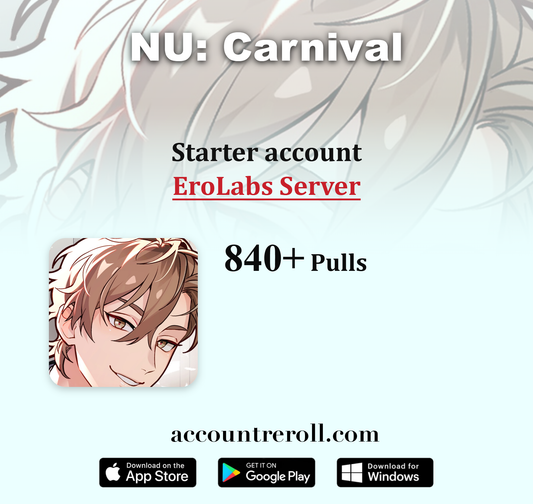 NU: Carnival Starter Account with SSR Characters [EroLabs]