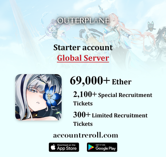 OUTERPLANE Starter Account with Ether [Global]