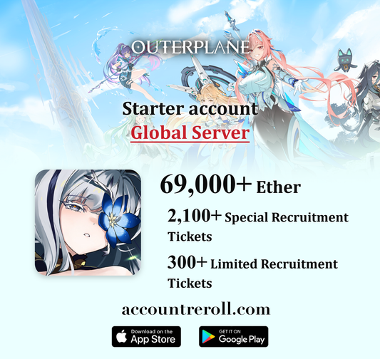 OUTERPLANE Starter Account with Ether [Global]
