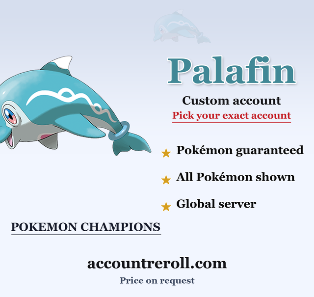 Palafin Pokemon Champions Custom Account