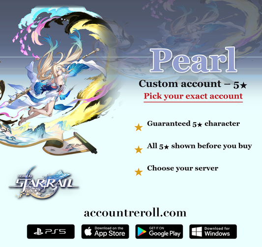 Pearl Honkai Star Rail Custom Account
