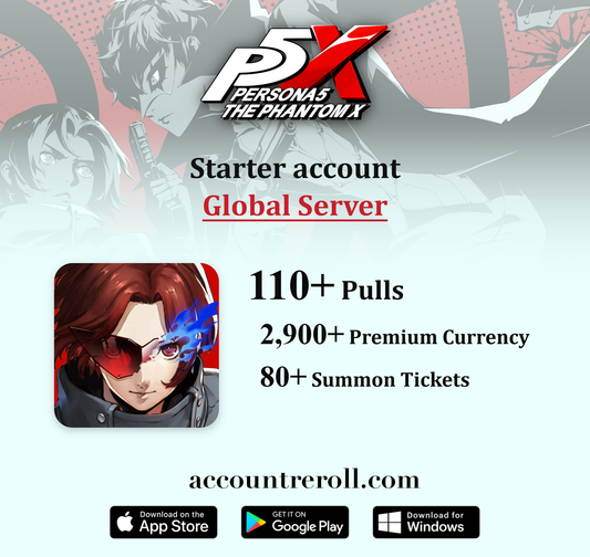 Persona5: The Phantom X Starter Account [Global]
