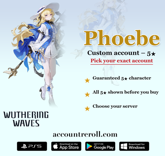 Phoebe Wuthering Waves Custom Account