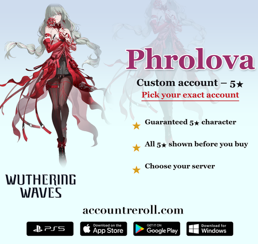 Phrolova Wuthering Waves Custom Account
