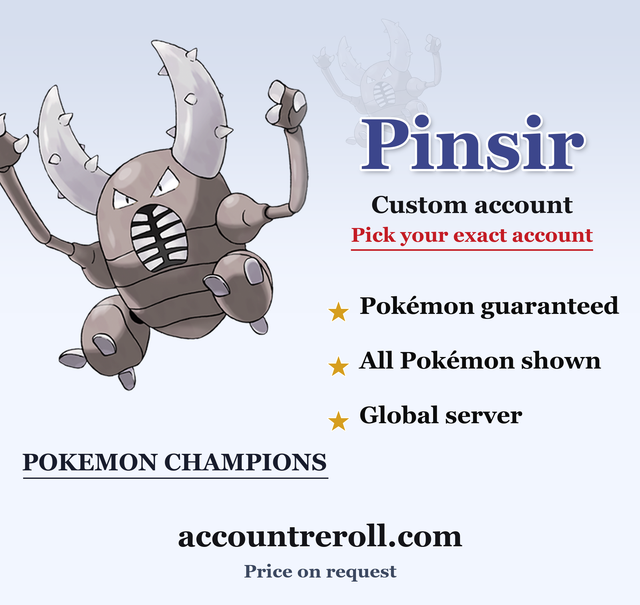 Pinsir Pokemon Champions Custom Account