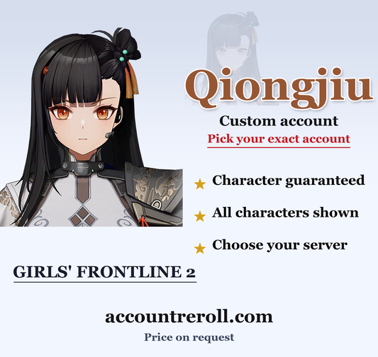 Qiongjiu Girls' Frontline 2 Custom Account
