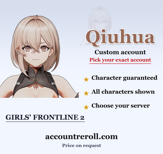 Qiuhua Girls' Frontline 2 Custom Account