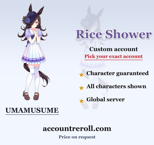 Rice Shower Umamusume Custom Account