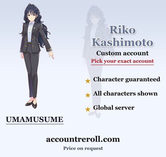 Riko Kashimoto Umamusume Custom Account