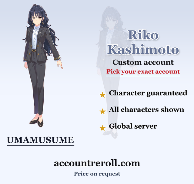 Riko Kashimoto Umamusume Custom Account