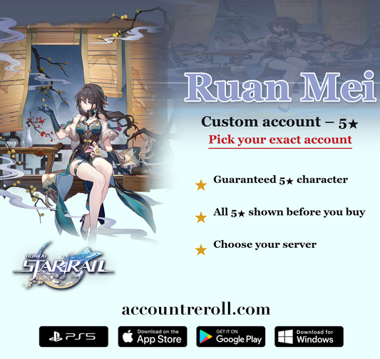 Ruan Mei Honkai Star Rail Custom Account