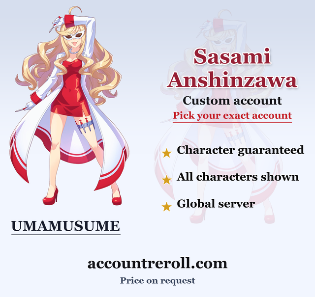 Sasami Anshinzawa Umamusume Custom Account