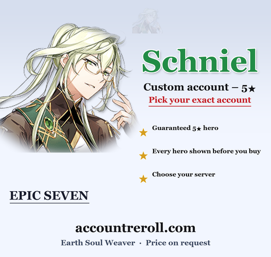 Schniel Epic Seven Custom Account