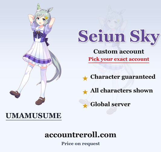 Seiun Sky Umamusume Custom Account