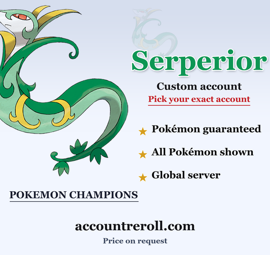 Serperior Pokemon Champions Custom Account
