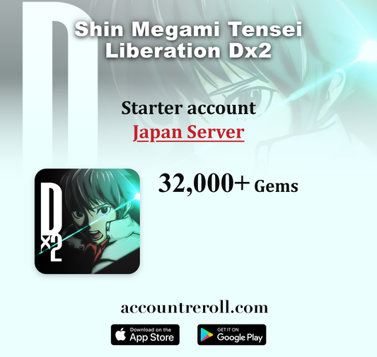 Shin Megami Tensei Liberation Dx2 Starter Account [Japan]