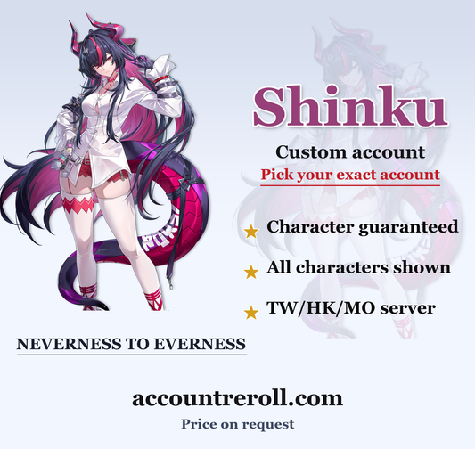 Shinku Neverness to Everness Custom Account