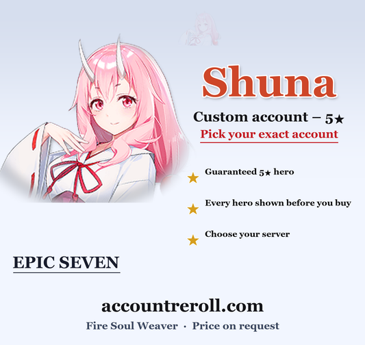 Shuna Epic Seven Custom Account
