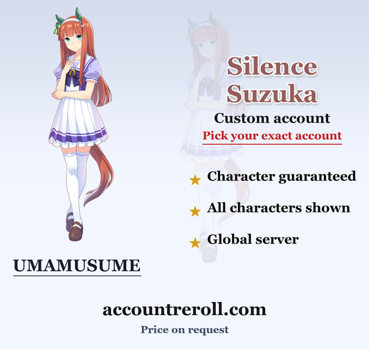 Silence Suzuka Umamusume Custom Account