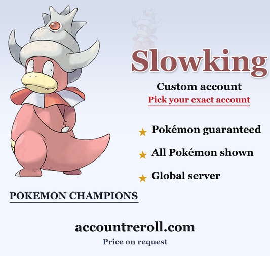 Slowking Pokemon Champions Custom Account