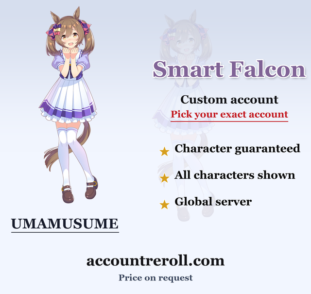 Smart Falcon Umamusume Custom Account