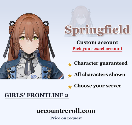 Springfield Girls' Frontline 2 Custom Account