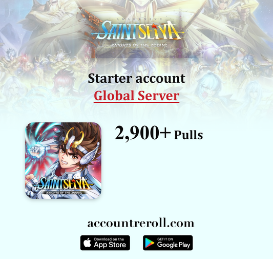 Saint Seiya Awakening Starter Account with Diamonds [Global]
