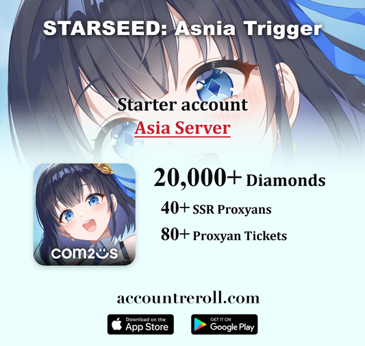 STARSEED: Asnia Trigger Starter Account [Asia]