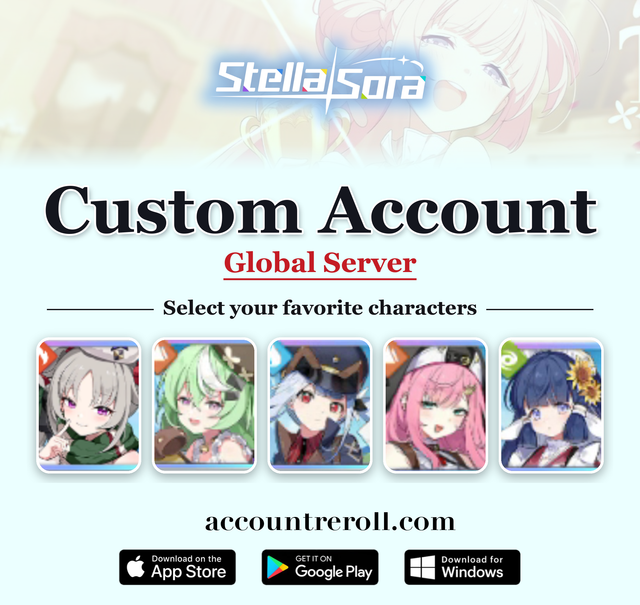 Stella Sora Custom Account