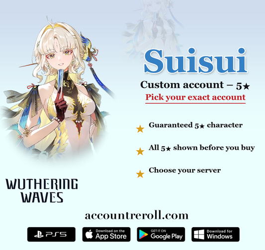 Suisui Wuthering Waves Custom Account
