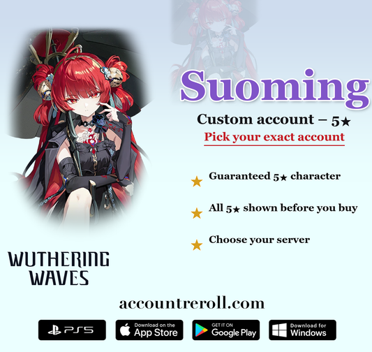 Suoming Wuthering Waves Custom Account