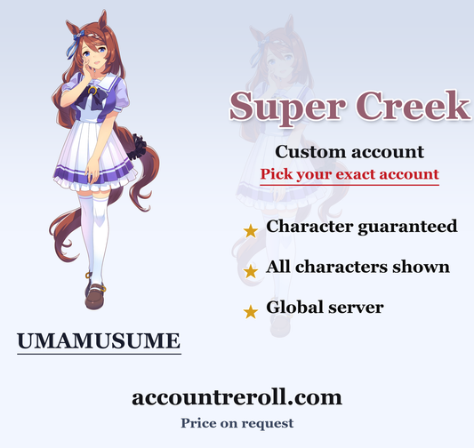 Super Creek Umamusume Custom Account