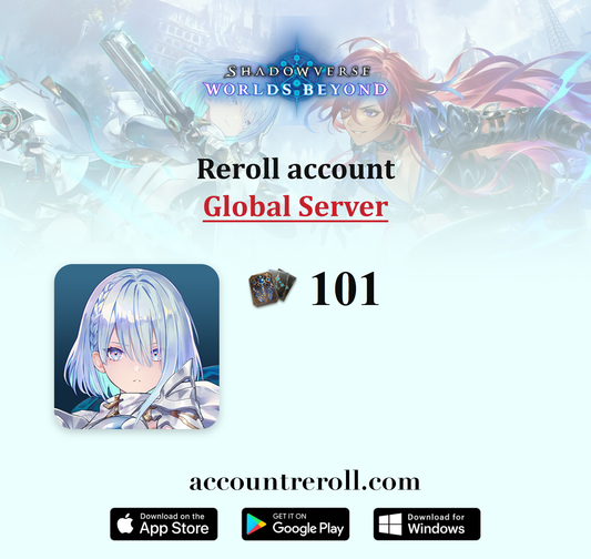 Shadowverse: Worlds Beyond Reroll Account with 101 Card Packs [Global]