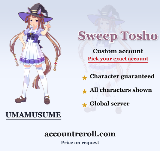 Sweep Tosho Umamusume Custom Account