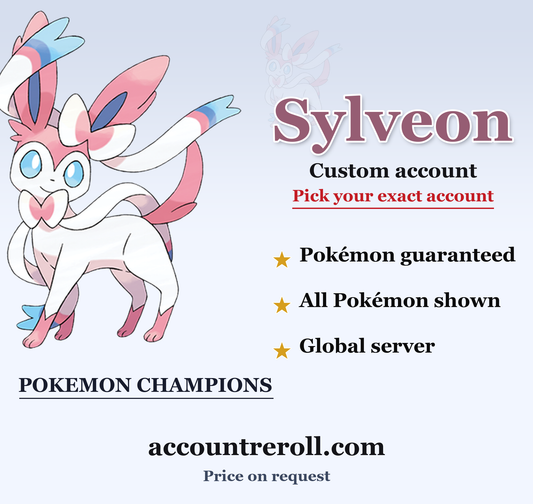 Sylveon Pokemon Champions Custom Account