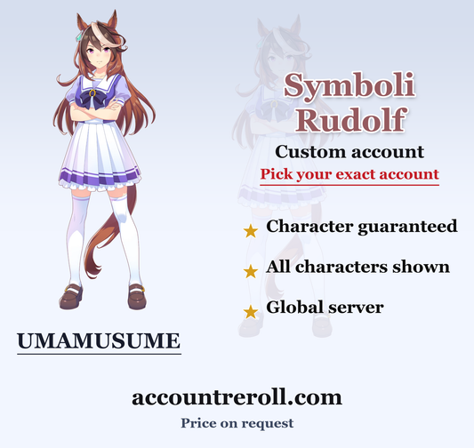 Symboli Rudolf Umamusume Custom Account