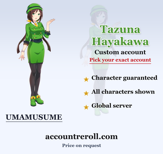 Tazuna Hayakawa Umamusume Custom Account