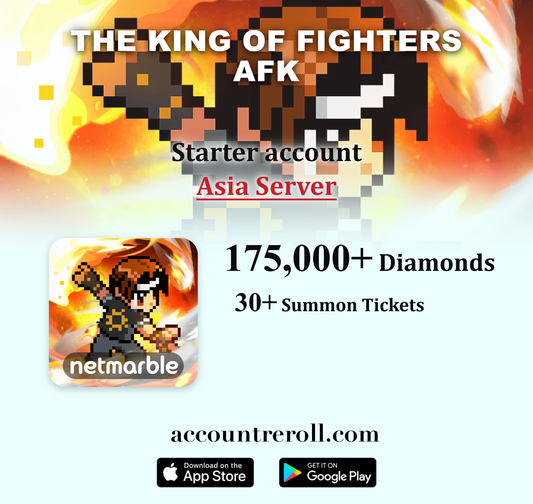 THE KING OF FIGHTERS AFK Starter Account [Asia]