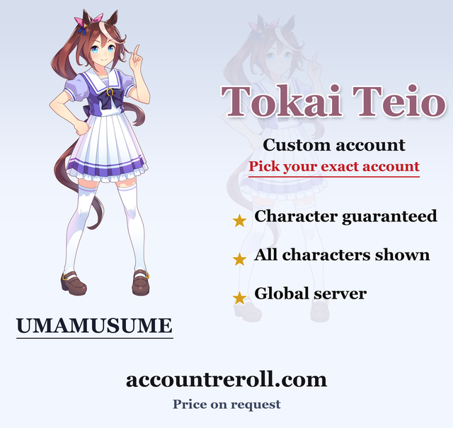 Tokai Teio Umamusume Custom Account