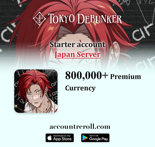 Tokyo Debunker Starter Account with Premium Currency [Japan]