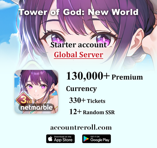 Tower of God: New World Starter Account [Global]
