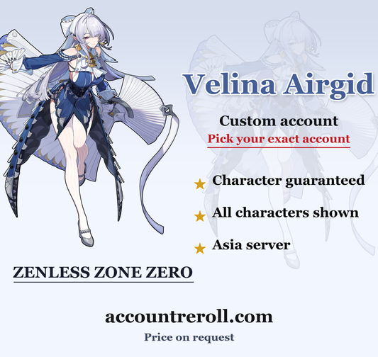 Velina Airgid Zenless Zone Zero Custom Account