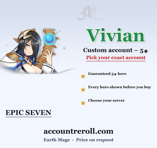 Vivian Epic Seven Custom Account